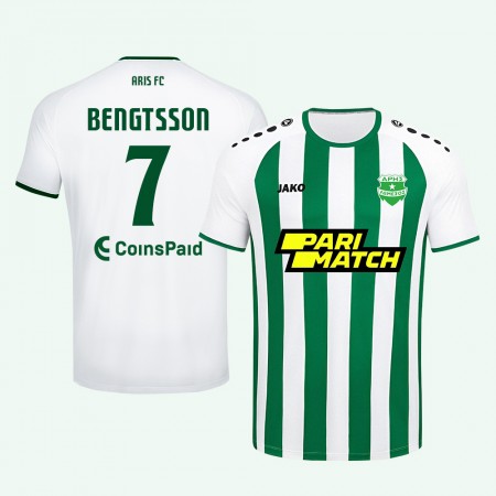 Aris Limassol FC Jersey 2022-23 with Bengtsson 7 printing