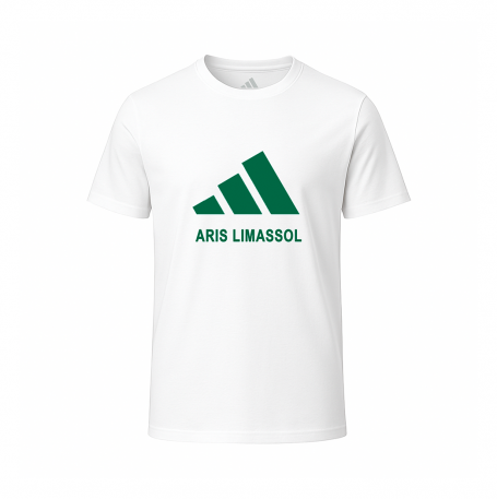 Λευκό μπλουζάκι Aris FC Adidas 2025/26