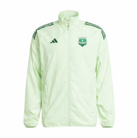 Aris FC Adidas Tiro 25, Предматчевая куртка мятно-зелёная
