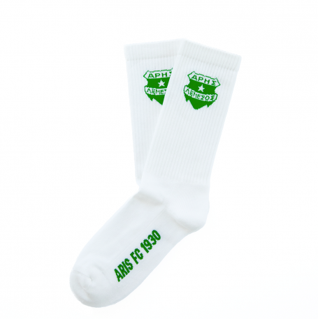 Aris FC White Socks With Logo