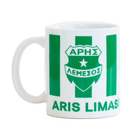 Aris FC Stripes Mug with logo