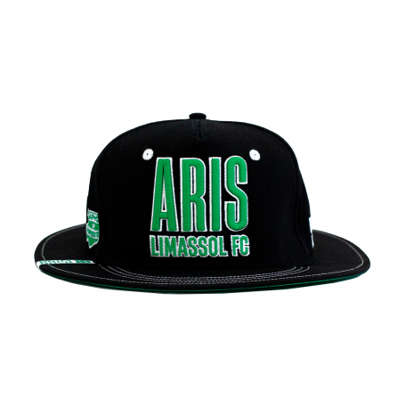 BRIMBACK x ArisFC (Full brim baseball cap)Black