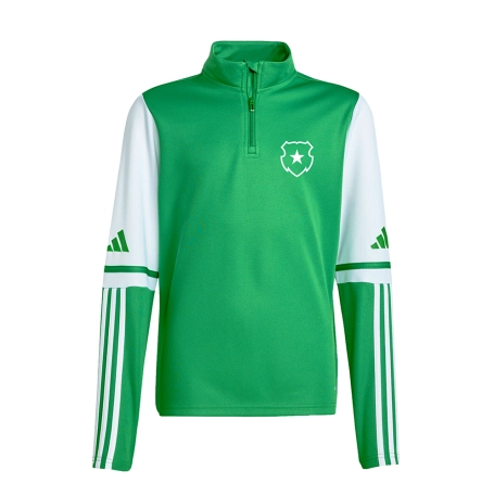 ARIS FC ADIDAS SQUADRA 25 QUARTER-ZIP GREEN/WHITE KIDS