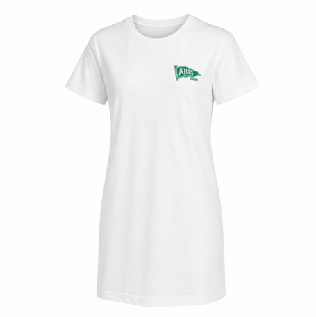 WOMEN'S WHITE T-SHIRT DRESS