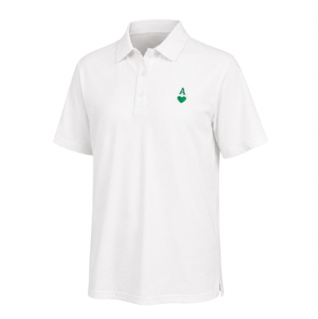  Λευκό Polo — Έμβλημα Καρδιάς