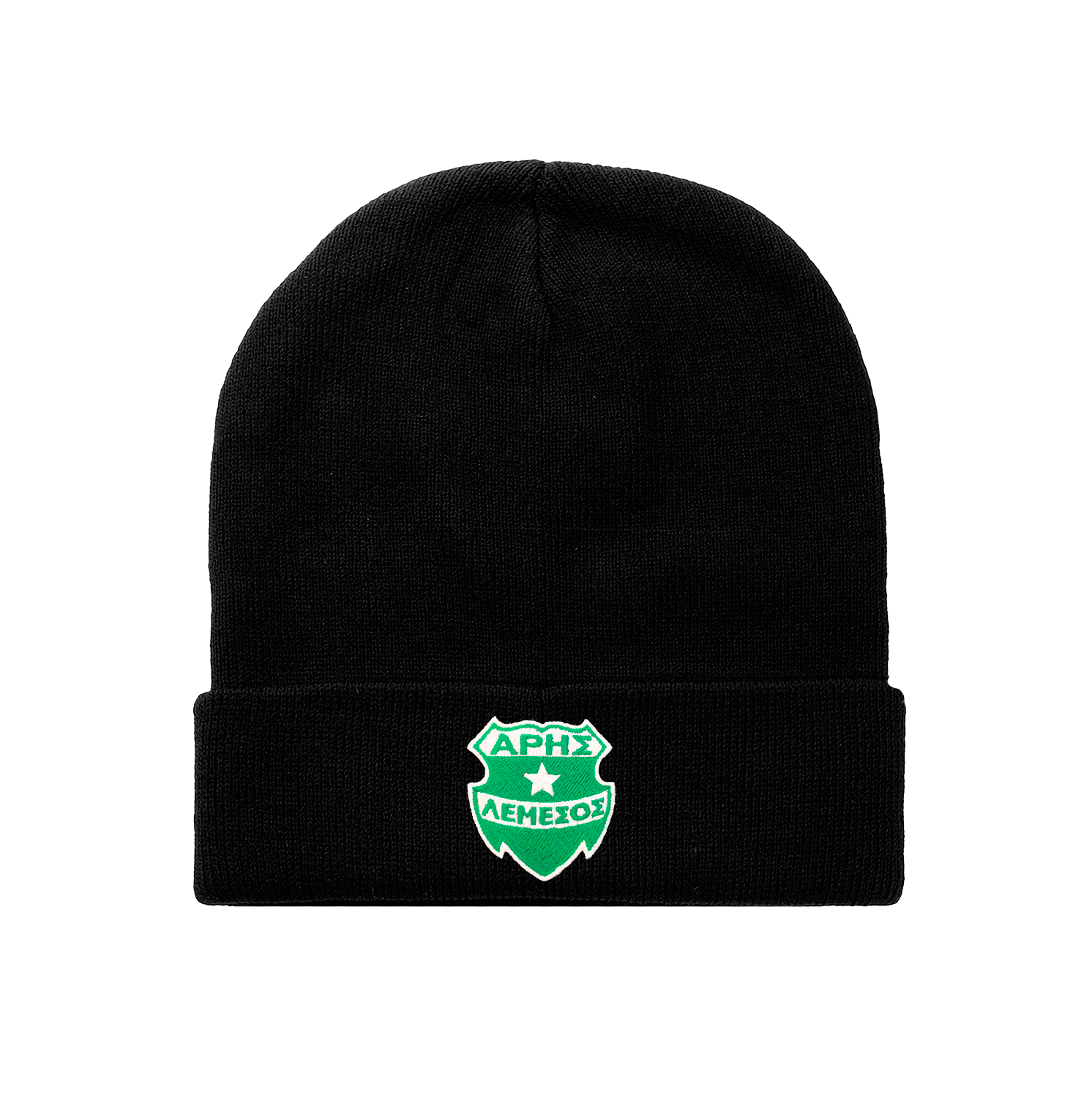 Χειμερινό καπέλο μαύρο logo