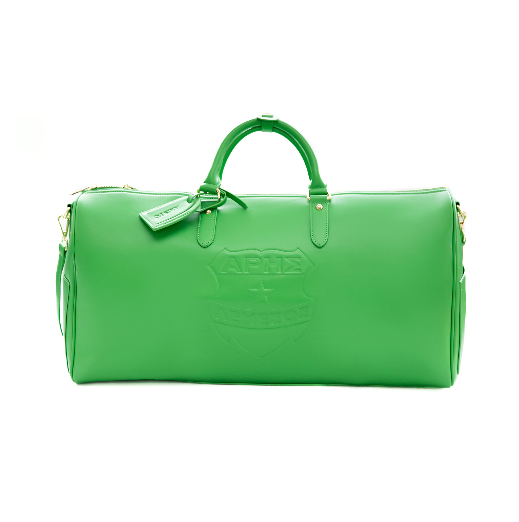 Green Leather Bag Aris FC