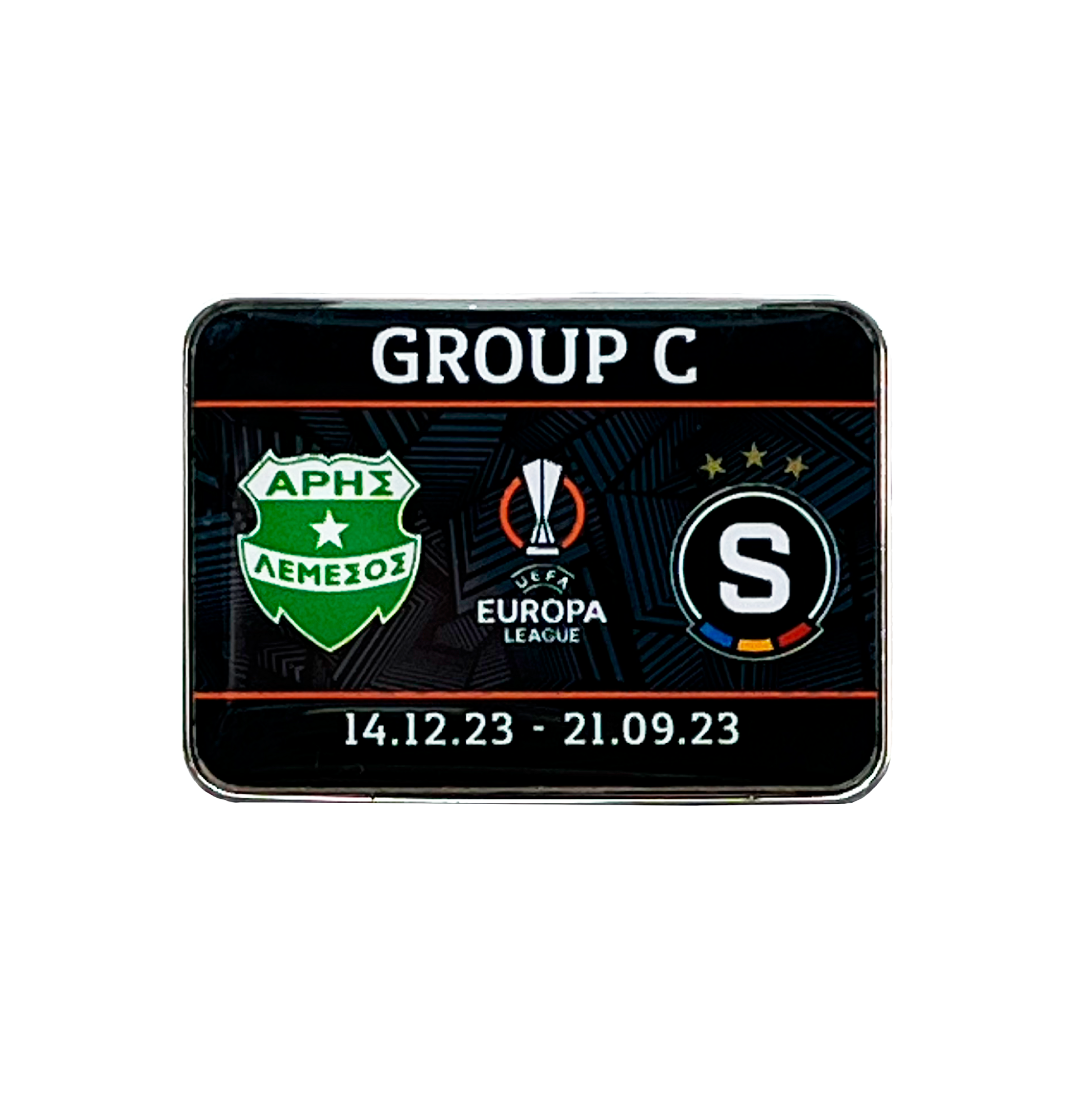  Aris FC-AC Sparta Europa League Pin