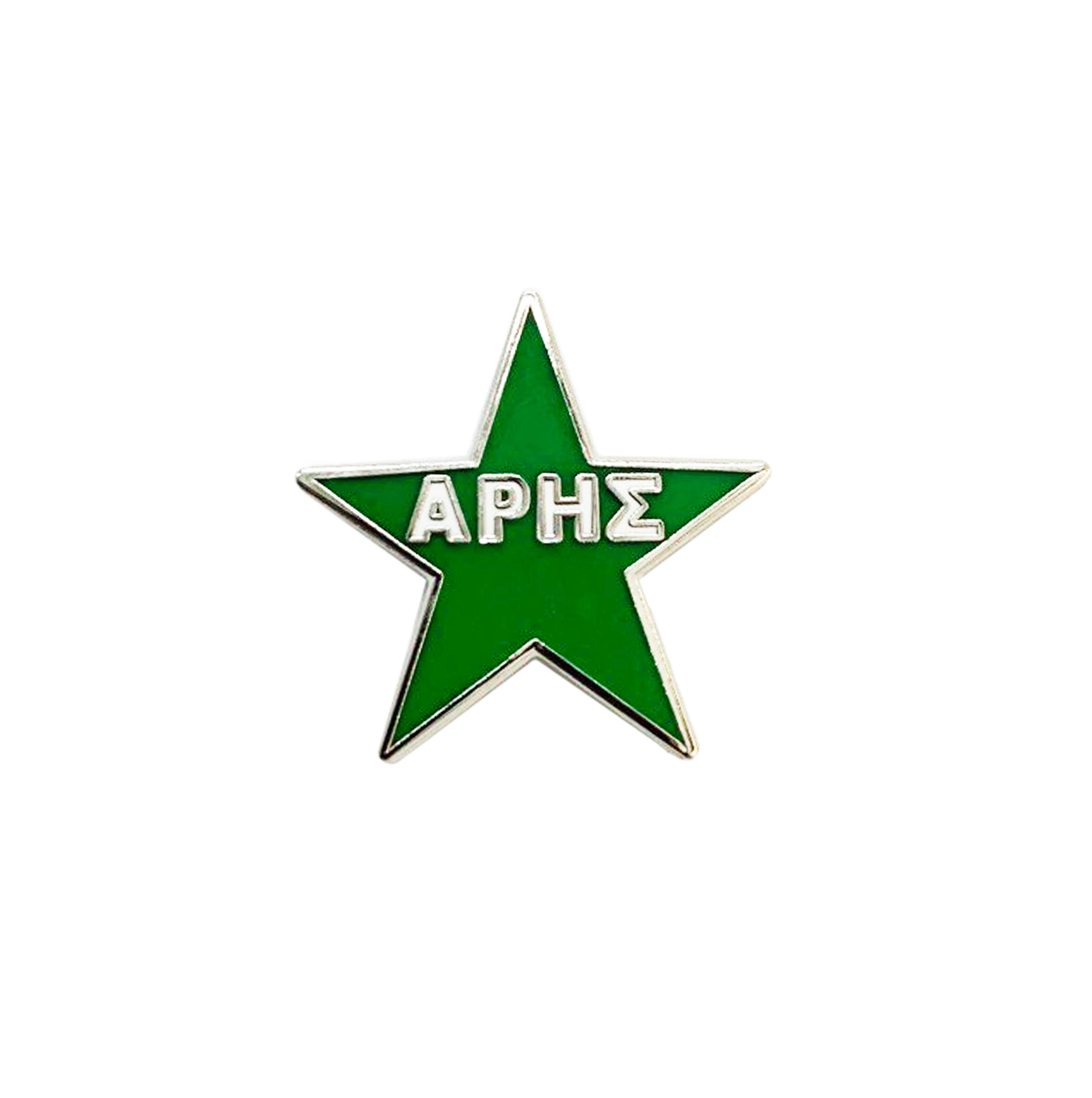 Star logo pin